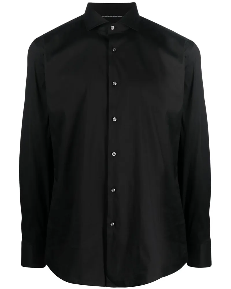 HUGO BOSS Klassisches Hemd - Schwarz Schwarz