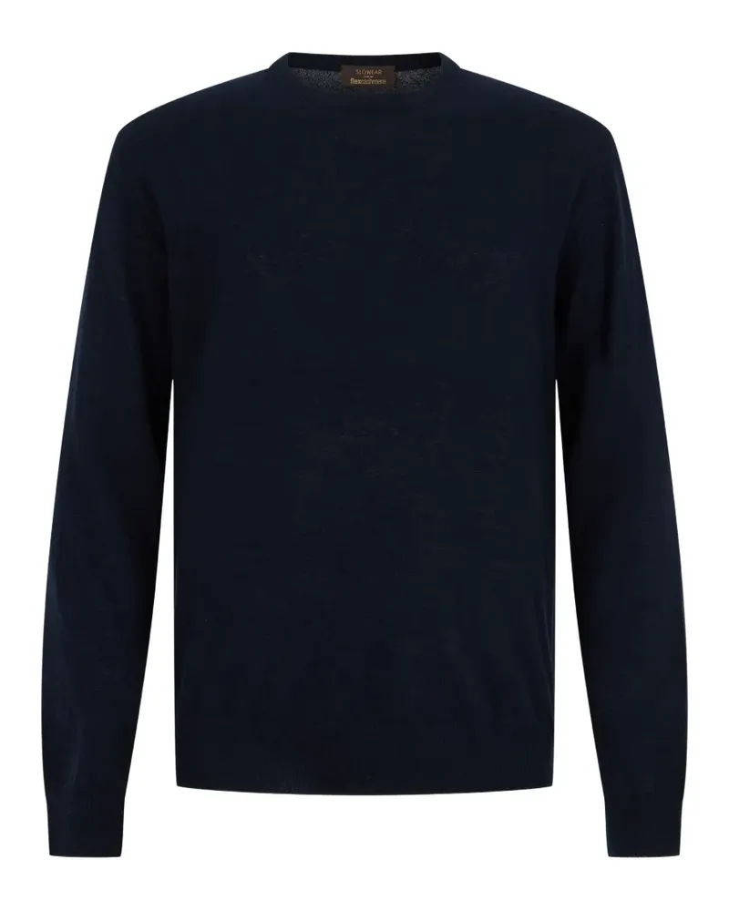 Slowear Pullover mit rundem Ausschnitt - Blau Blau