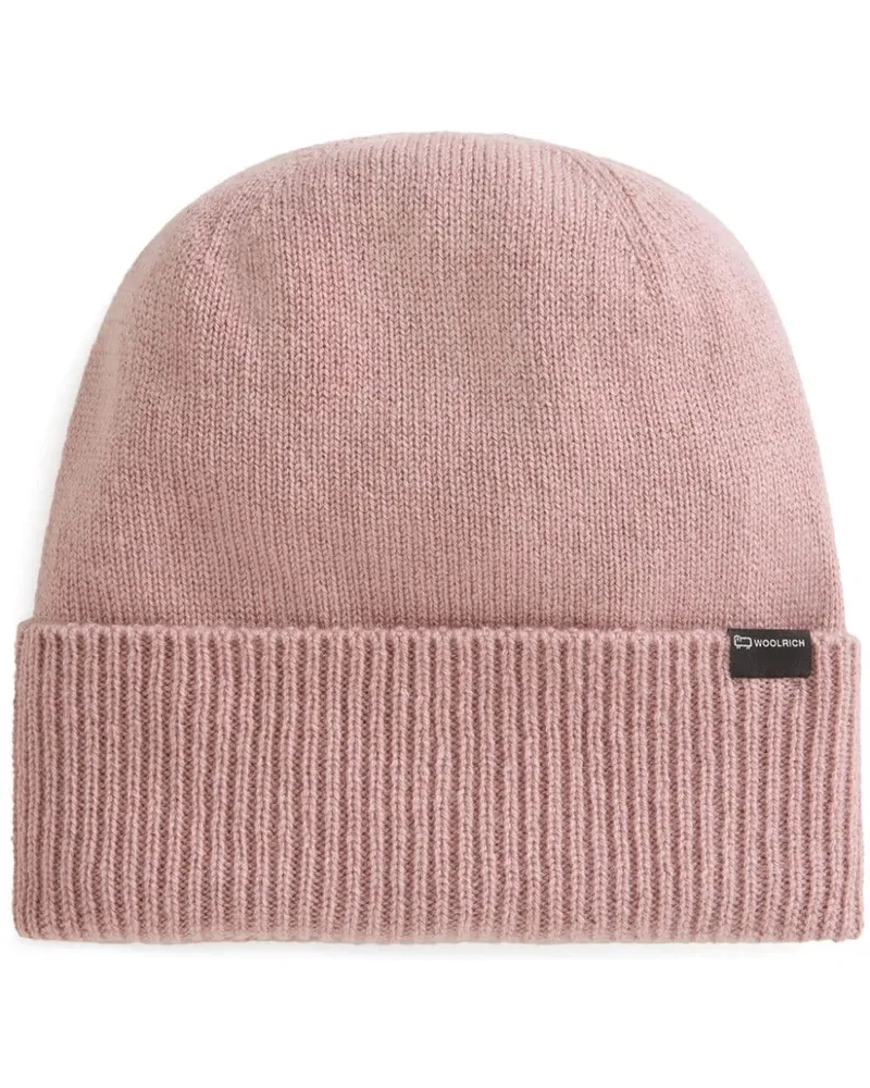 Woolrich Beanie aus Kaschmir Rosa