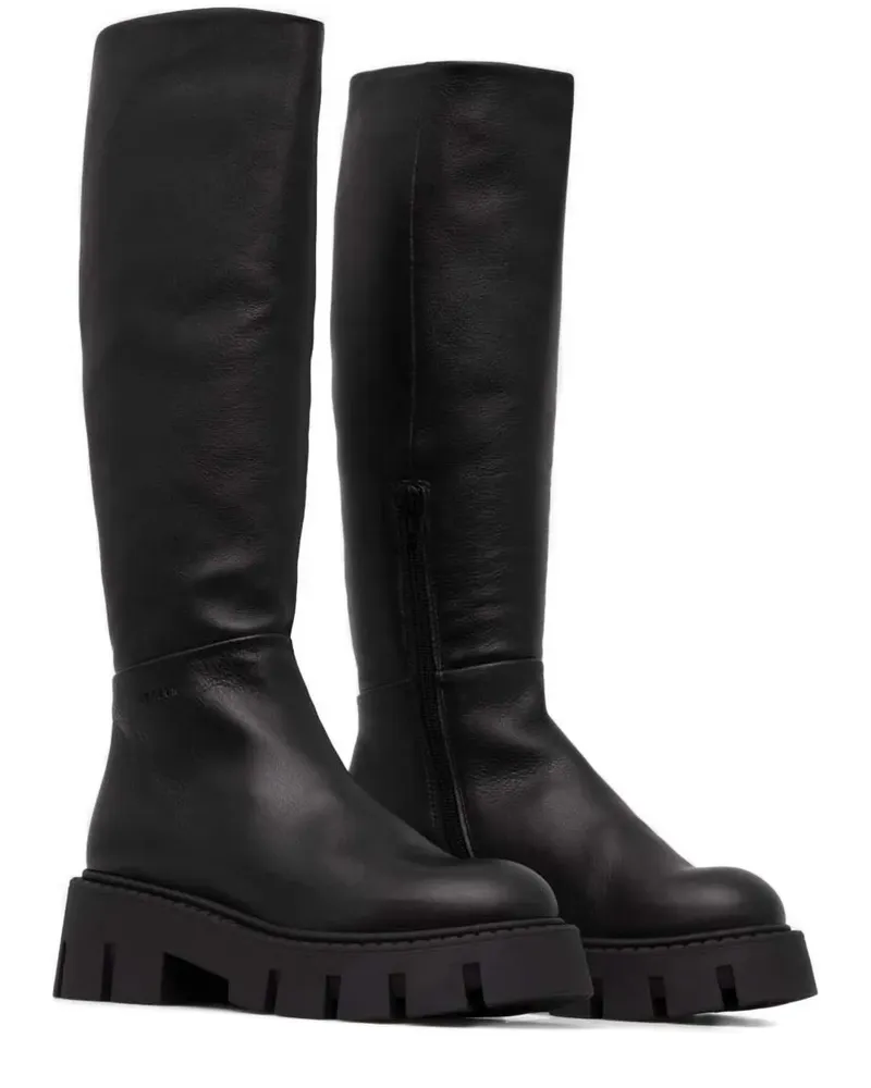 Copenhagen Kniehohe Stiefel - Schwarz Schwarz