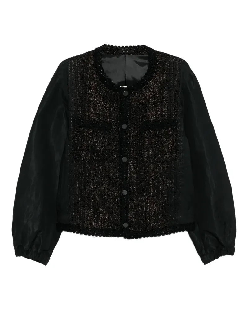 TAAKK Tweed-Jacke im Glitter-Look - Braun Braun