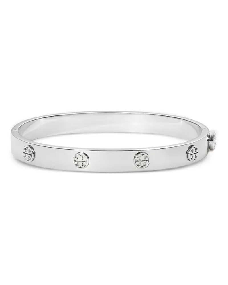 Tory Burch Icon Hinge Armband mit Nieten - Silber Silber
