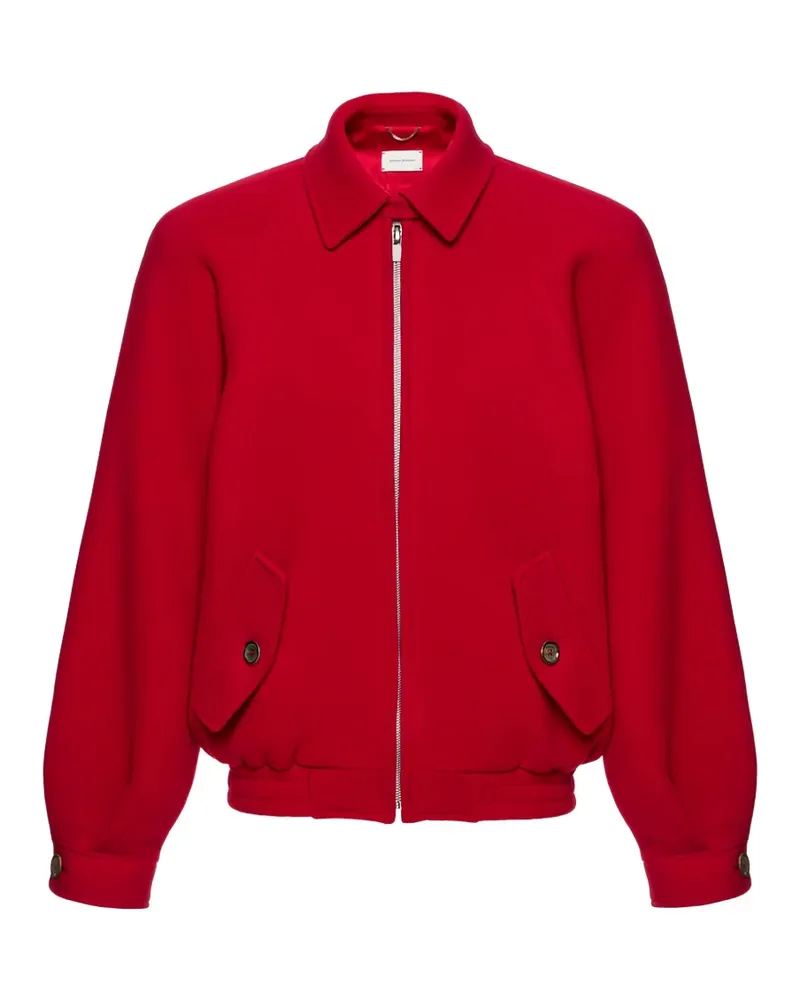 Magda Butrym zip-up jacket - Rot Rot