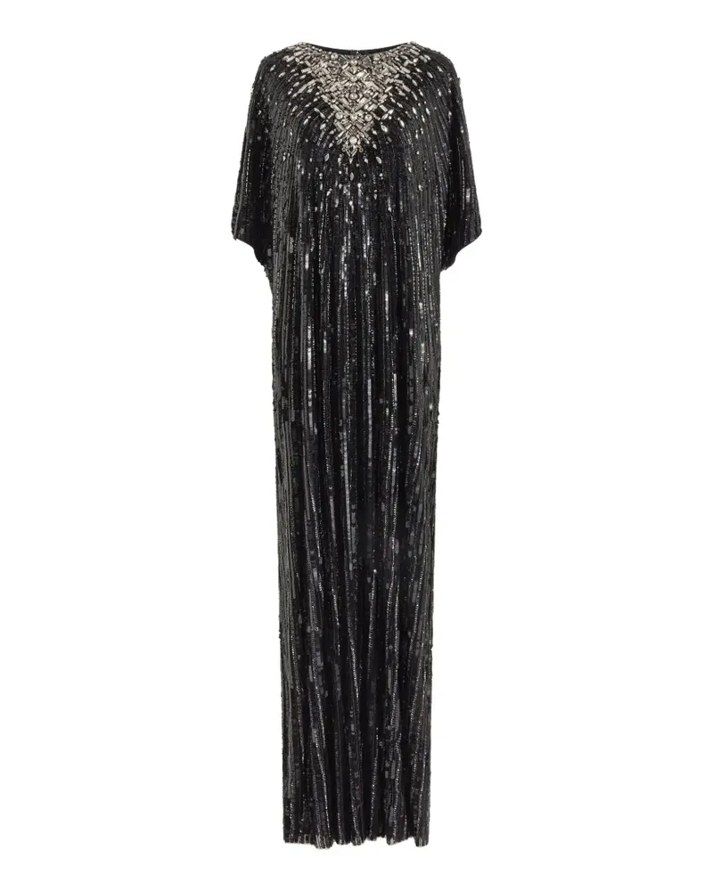 Jenny Packham Quana Kleid - Schwarz Schwarz