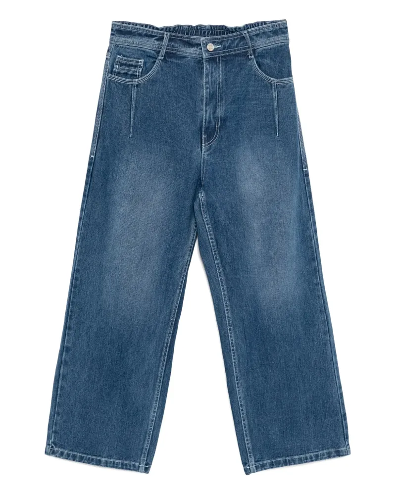 SONGZIO Origin Straight-Leg-Jeans - Blau Blau