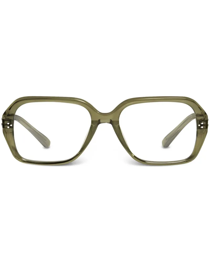 Gentle Monster Beca KC1 Brille mit eckigem Gestell - Grün Grün