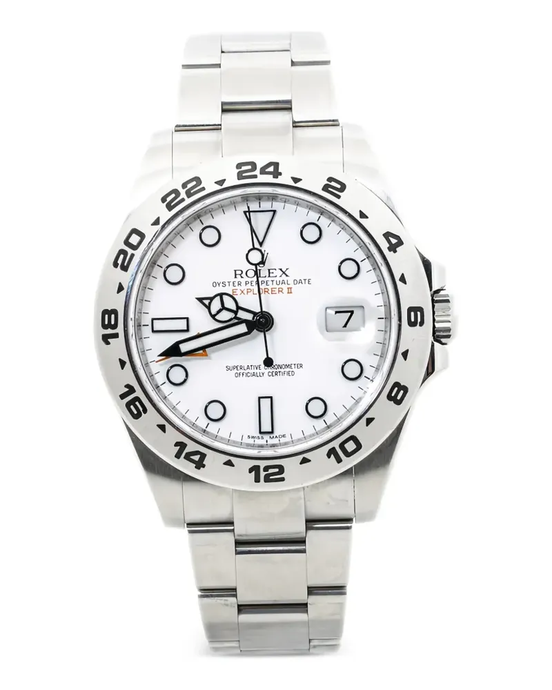 Rolex Explorer II Armbanduhr 42mm - Weiß Weiß