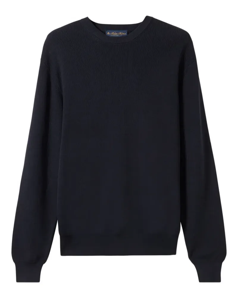 Brooks Brothers Sweatshirt aus Jersey - Blau Blau