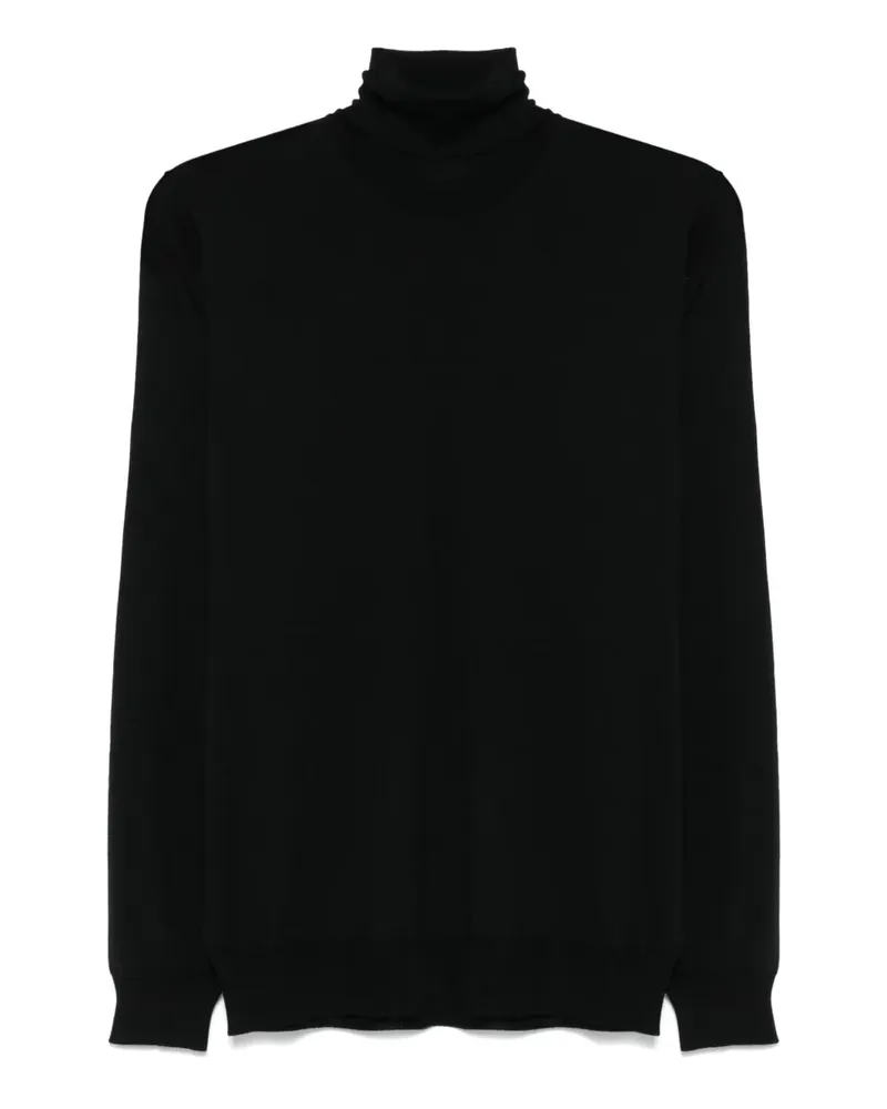 LARDINI Pullover mit Rollkragen - Schwarz Schwarz