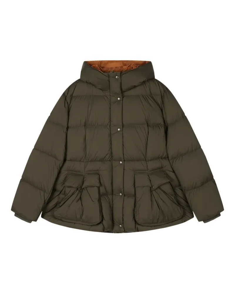 JNBY Gesteppte Daunenjacke mit Kapuze - Grün Grün