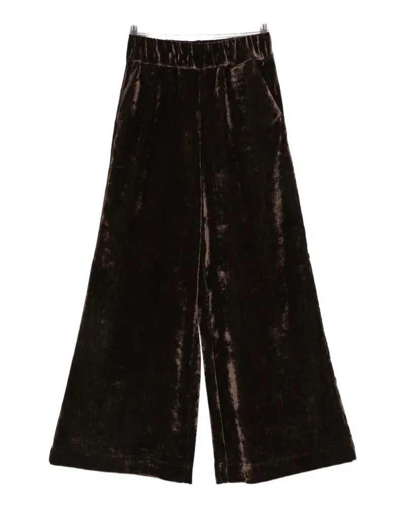 JcSophie elasticated-waistband palazzo pants - Braun Braun