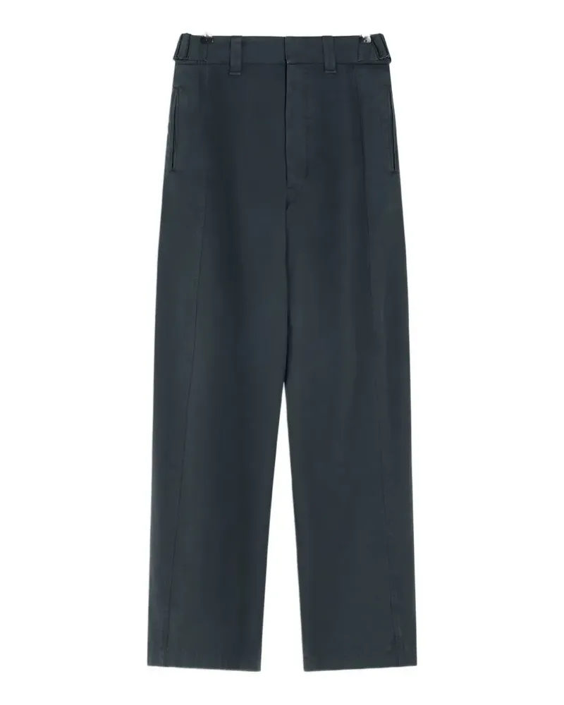 Christophe Lemaire Hose mit seitlichen Laschen - Grau Grau