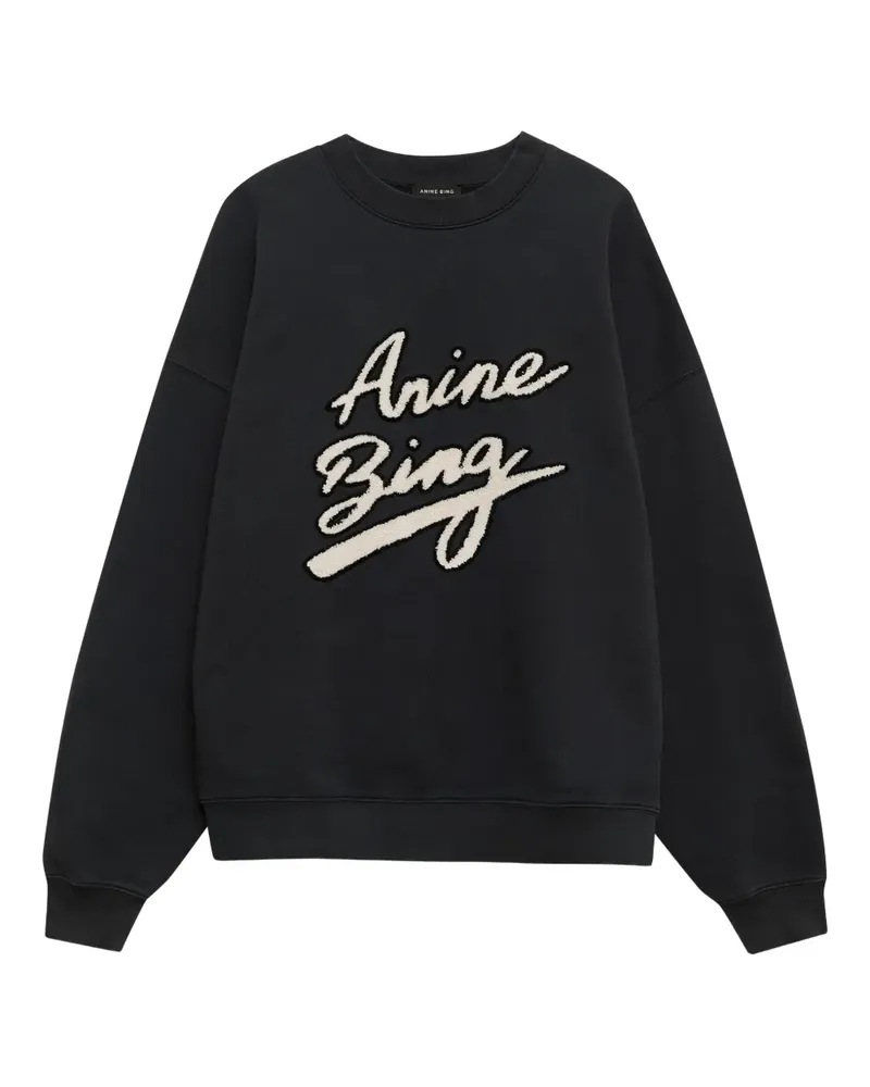 Anine Bing Miles Sweatshirt - Schwarz Schwarz