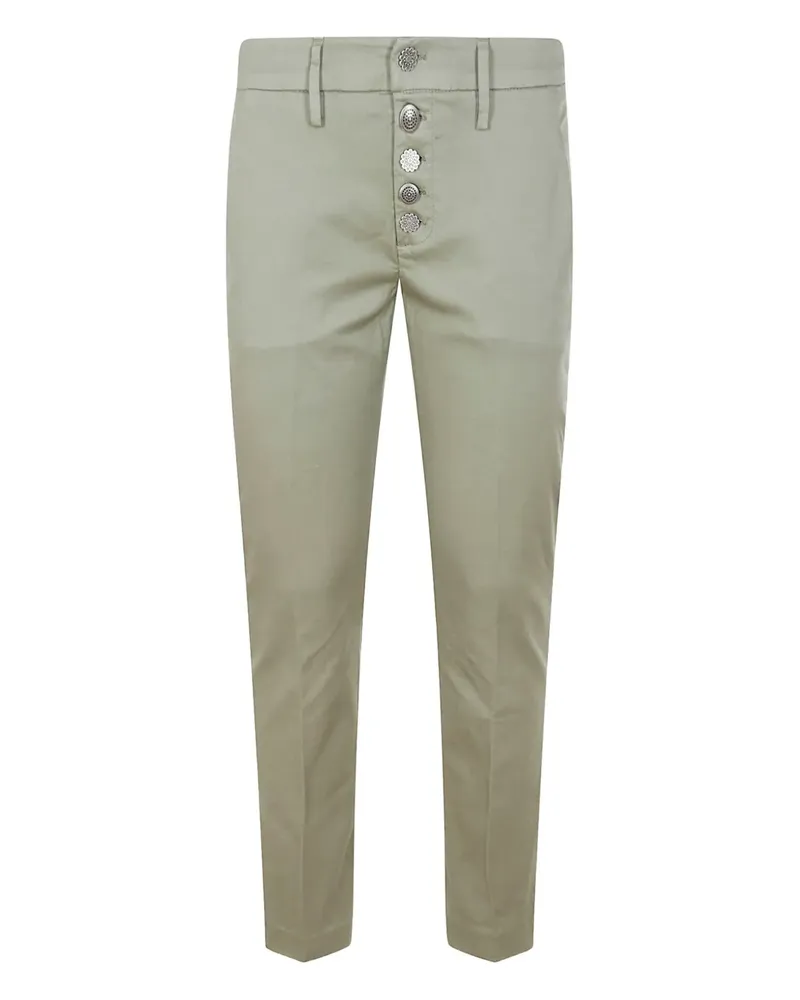 Dondup Hose mit Zierknöpfen - Grün Grün