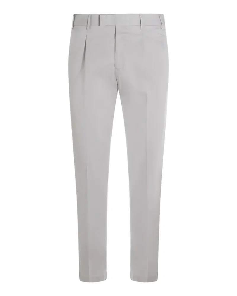 PT TORINO pleated pocket chino trousers - Grau Grau