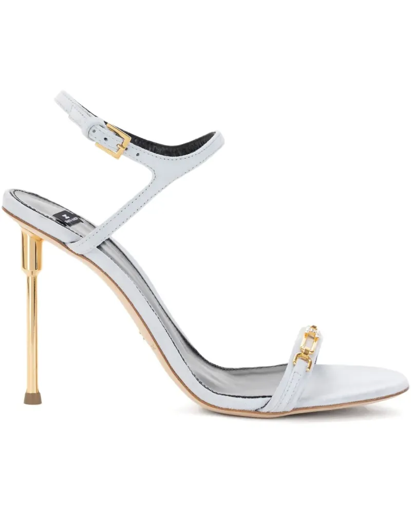 Elisabetta Franchi Stiletto-Sandalen mit Riemen - Nude Nude