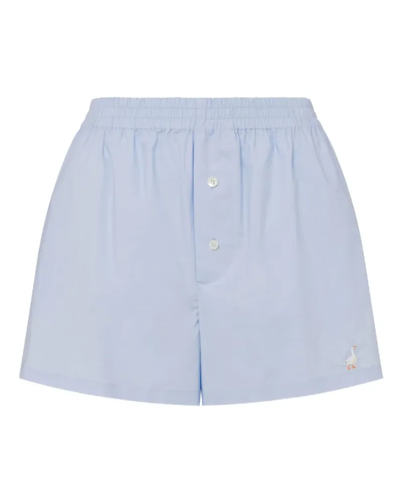 Moschino Shorts mit elastischem Bund - Blau Blau