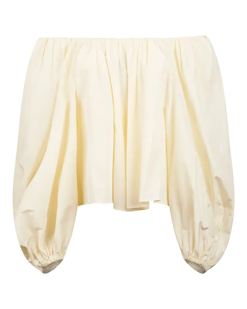 forte_forte Schulterfreies Oberteil - Nude Nude