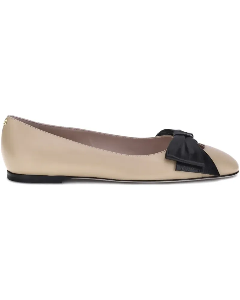 Valentino Garavani Ballerinas mit Schleife - Nude Nude