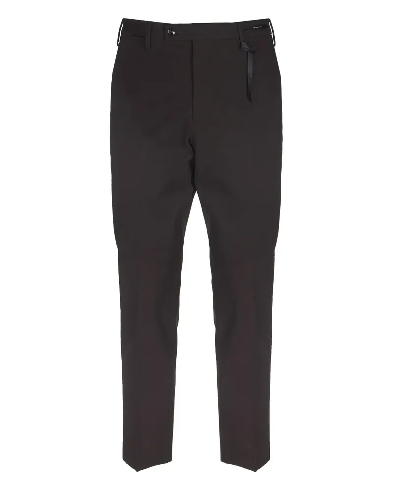 MICHAEL COAL pressed crease trousers - Braun Braun