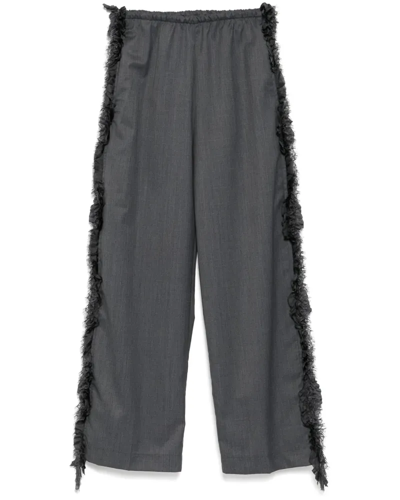 JNBY Gerade Hose mit Details an der Seite - Grau Grau