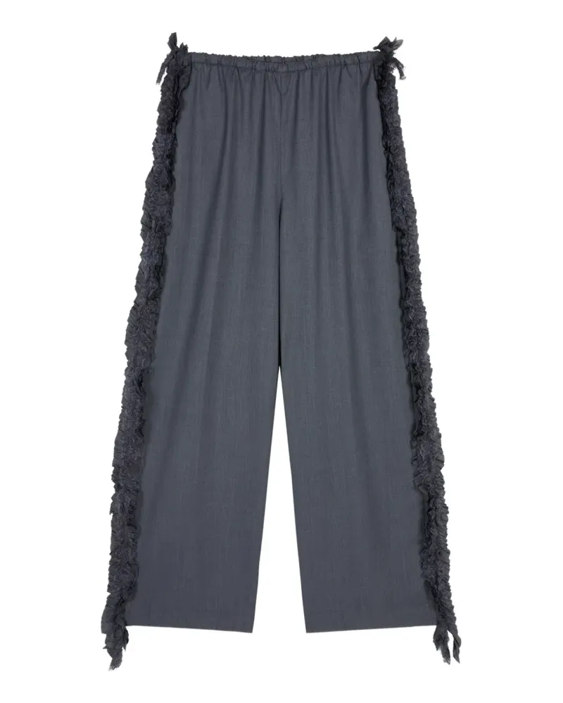 JNBY Gerade Hose mit Details an der Seite - Grau Grau