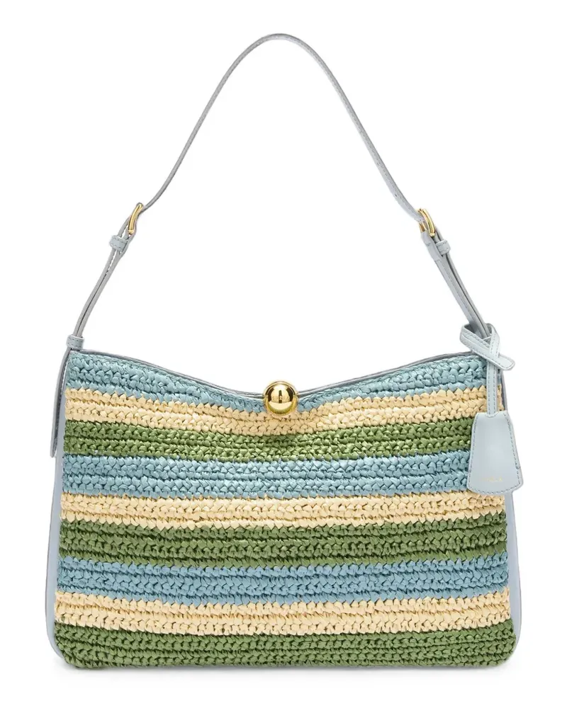 Furla Sfera Soft Schultertasche - Blau Blau