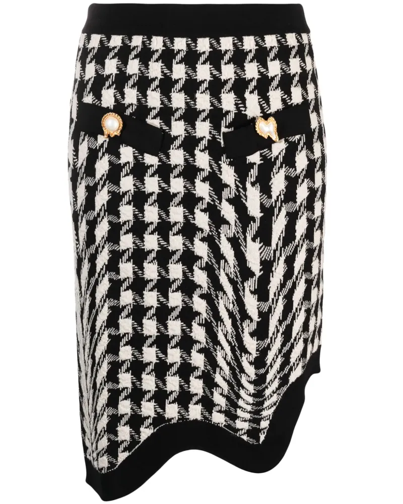 Moschino Rock mit Muster - Schwarz Schwarz