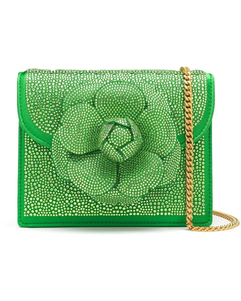 Oscar de la Renta Mini TRO Tasche Grün