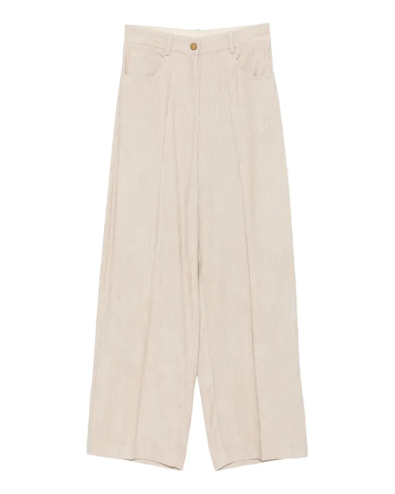 ALYSI Cordhose im Five-Pocket-Design - Nude Nude