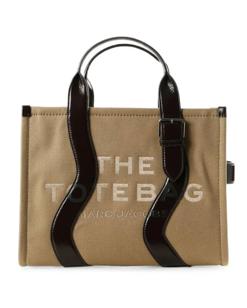 Marc Jacobs The Tote Bag buckle-detail tote bag - Nude Nude