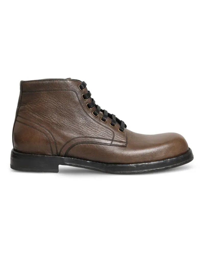 Dolce & Gabbana Perugino Stiefeletten - Braun Braun