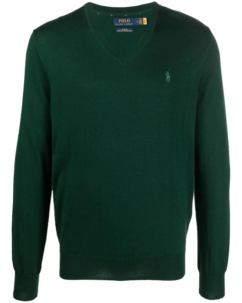 Ralph Lauren Pullover mit V-Ausschnitt - Grün Grün