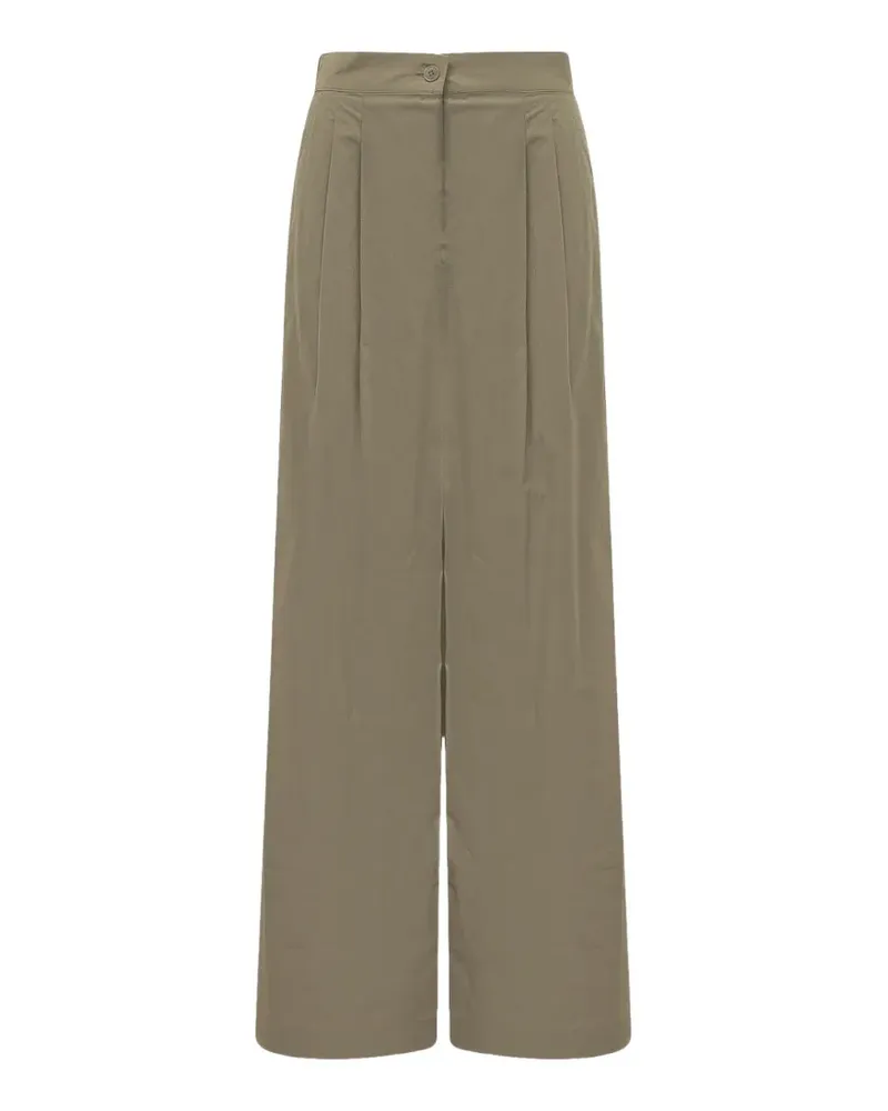Max Mara pleated buttoned trousers - Grün Grün