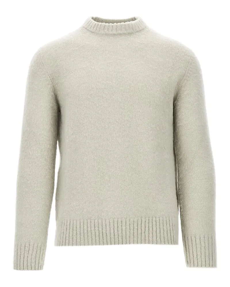Piacenza Cashmere Pullover mit gerippten Details - Nude Nude