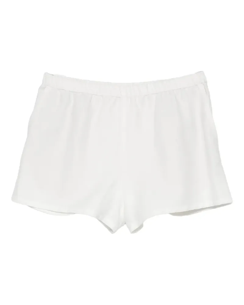 Enza Costa twill shorts - Weiß Weiß
