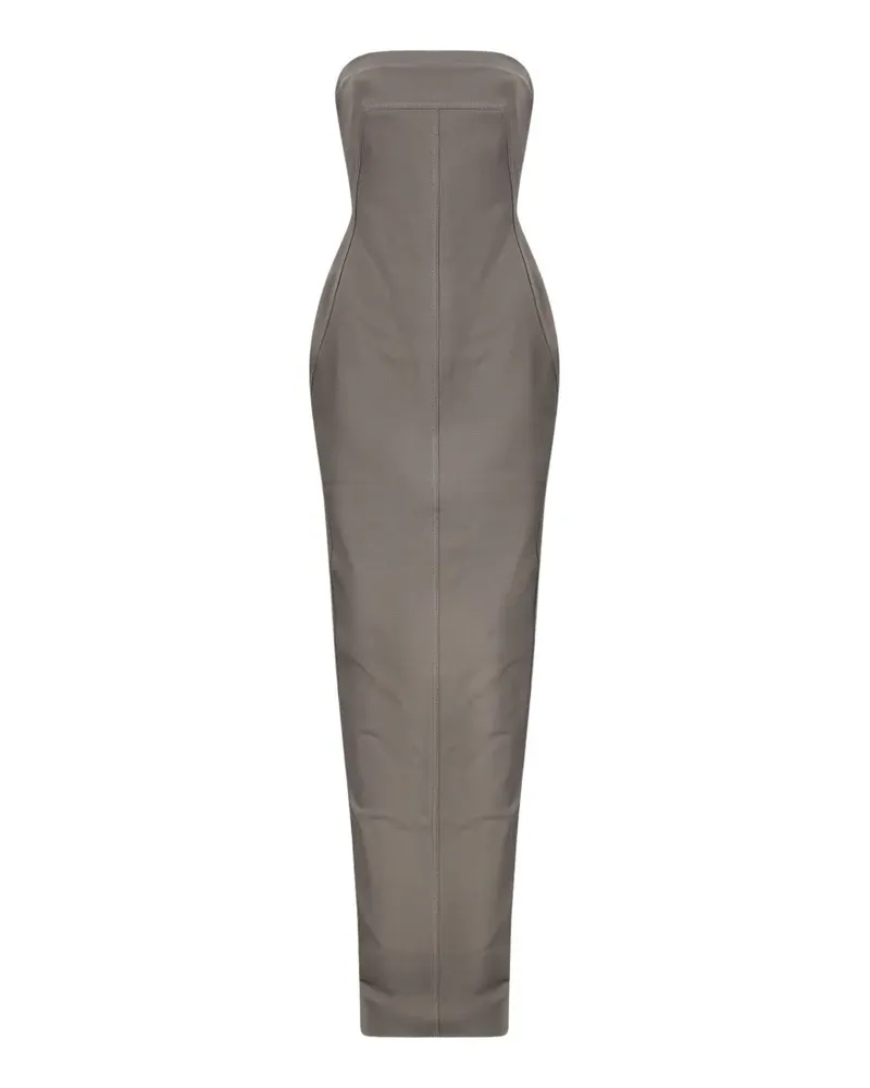 Rick Owens Bustier-Abendkleid - Grau Grau