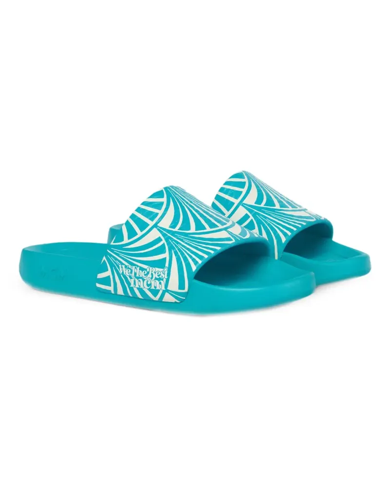 MCM we the best art deco slides - Blau Blau
