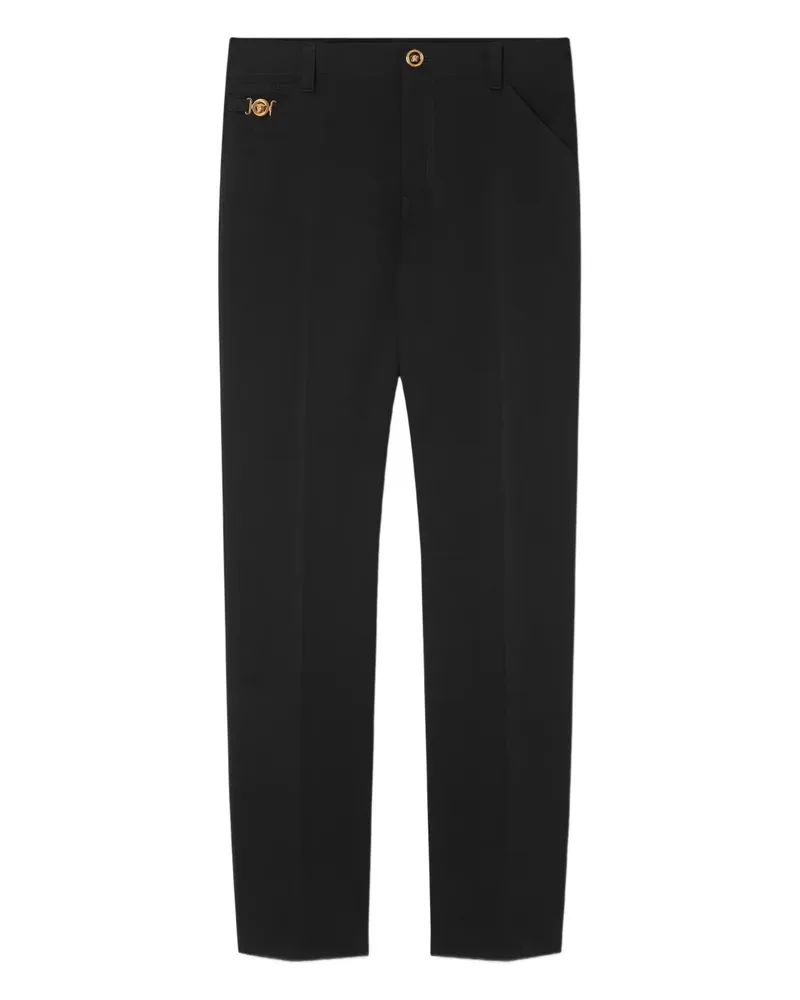 Versace Klassische Hose - Schwarz Schwarz