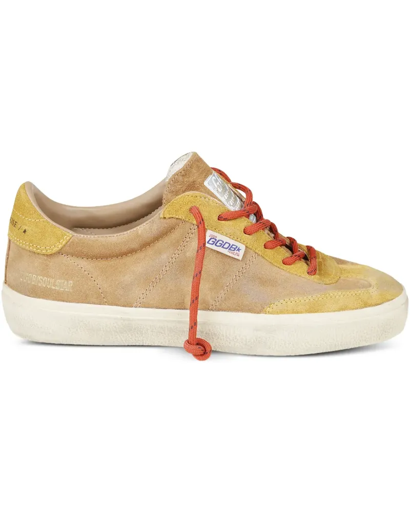 Golden Goose Sneakers aus Wildleder - Nude Nude