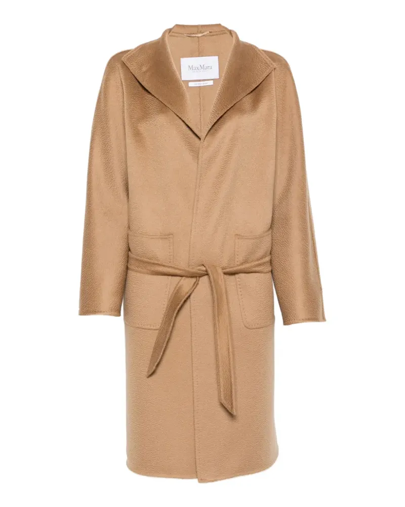 Max Mara Lilia Mantel mit Gürtel - Nude Nude