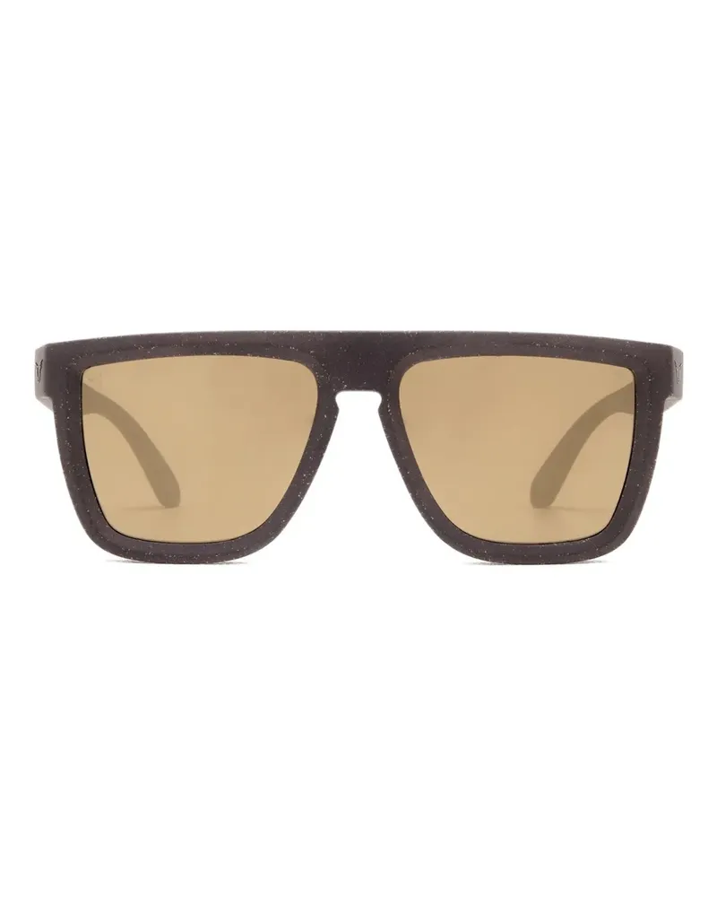 Police Lewis Sonnenbrille mit eckigem Gestell - Braun Braun