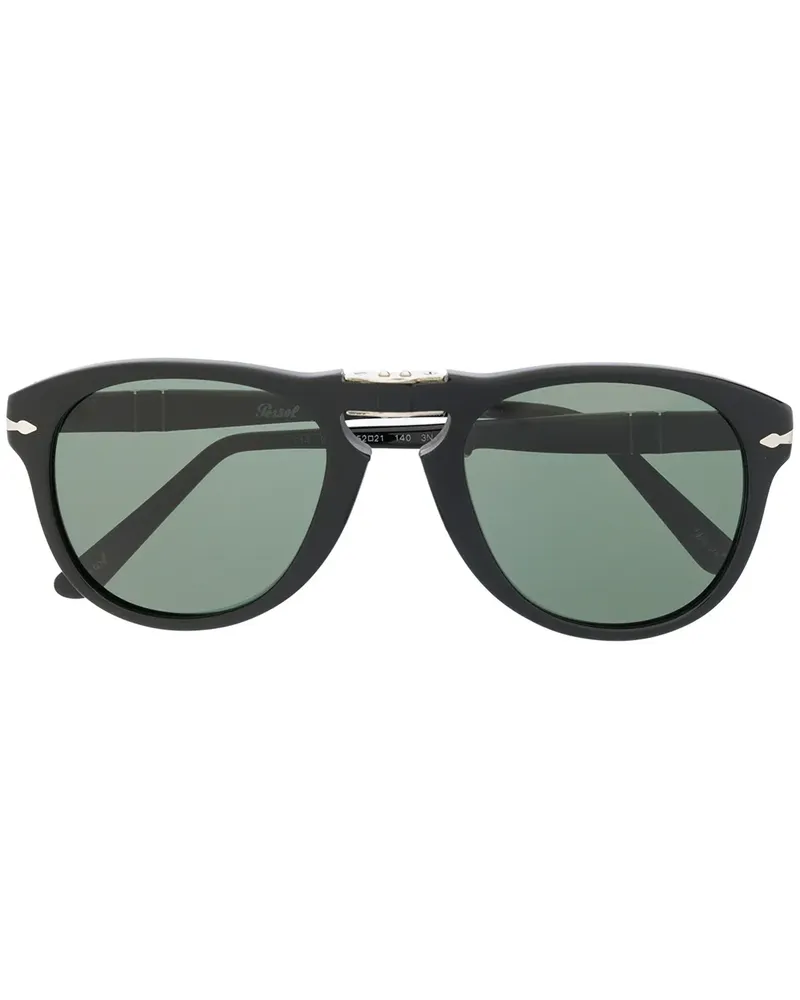 Persol Klassische Pilotenbrille - Schwarz Schwarz