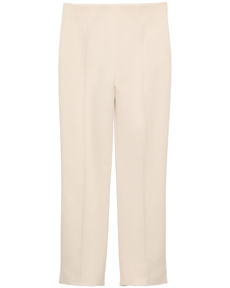 Prada Sablé Tapered-Hose - Nude Nude