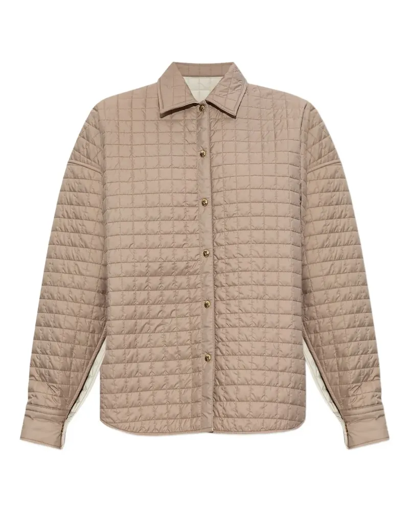 Moncler Gesteppte Hemdjacke - Nude Nude