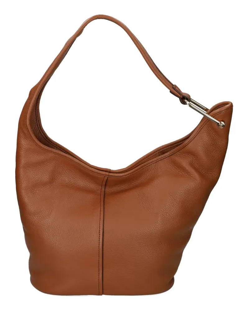 Michael Kors Ledertasche mit Henkel - Braun Braun