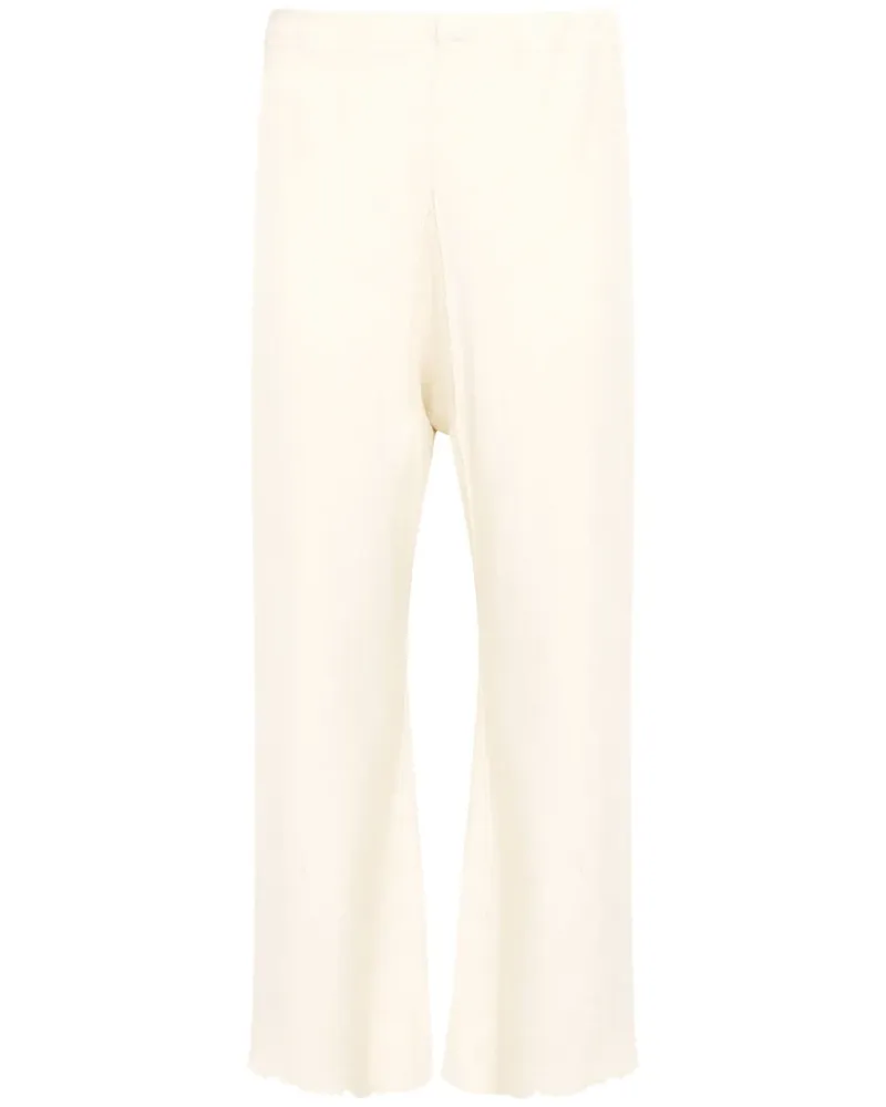 Maison Margiela Jogginghose mit Logo aus vier Nähten - Nude Nude