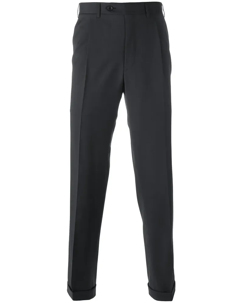 Canali Klassische Anzughose - Blau Blau