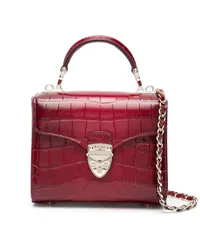 Aspinal of London Mini Mayfair Handtasche Rot