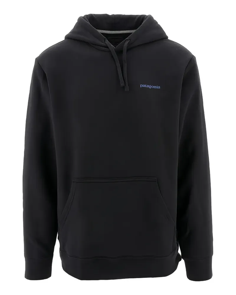 Patagonia Fitz Roy Icon Uprisal drawstring-fastening hoodie - Schwarz Schwarz